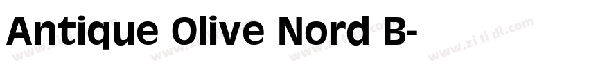 Antique Olive Nord B字体转换 Antique Olive Nord B字体转换